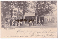AK Postkarte Gruß aus Radbruch Engel`s Biergarten, bei Winsen u. Lüneburg (P33)