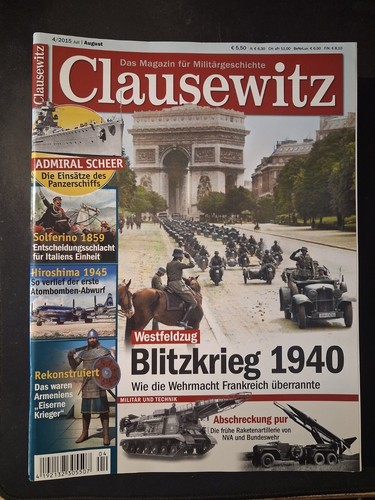 Clausewitz heft 2015 - clausewitz,