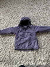 Mini a Ture Mädchen winterjacke Fleece innen Lila Gr.128