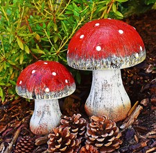 ❀ Fliegenpilz Groß 18 cm