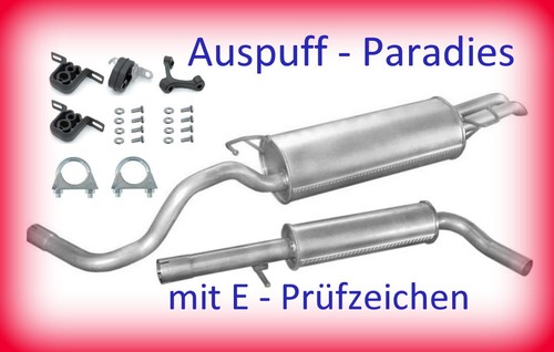 Abgasanlage auspuff für - abgasanlage,