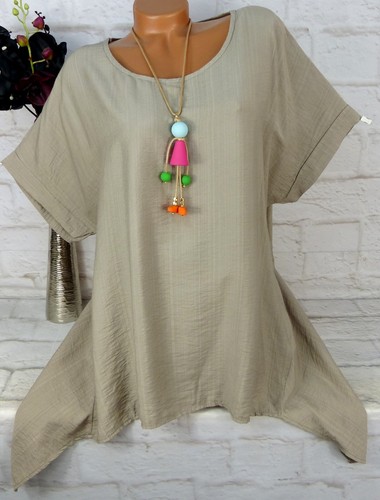 Damen top shirt tunika bluse - shirt,