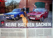 Oldtimer Markt 3453) Rover P6 in einer seltenen Vorstellung auf 8 Seiten