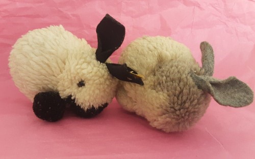 Steiff 2 ganz alte - 2,