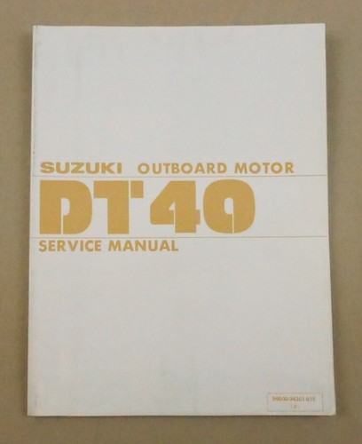 Suzuki dt40 outboard motor - suzuki,