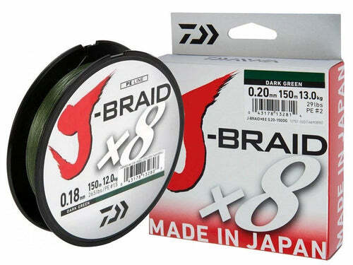 Daiwa braid 150m 300m - j-braid,
