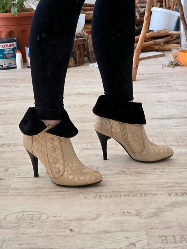 Barock stiefeletten 38 - gr.,