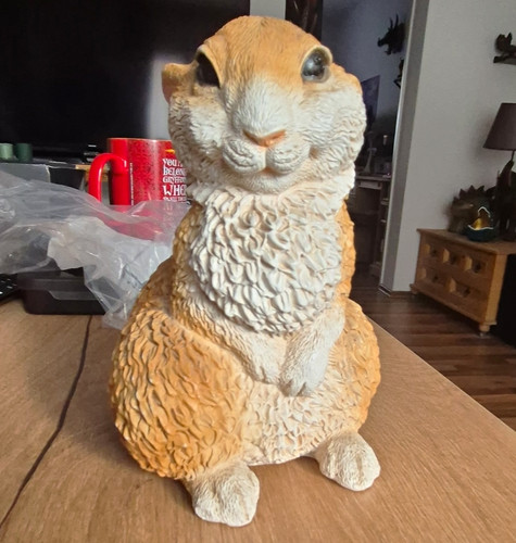 Dekofigur hase sitzend - hase,