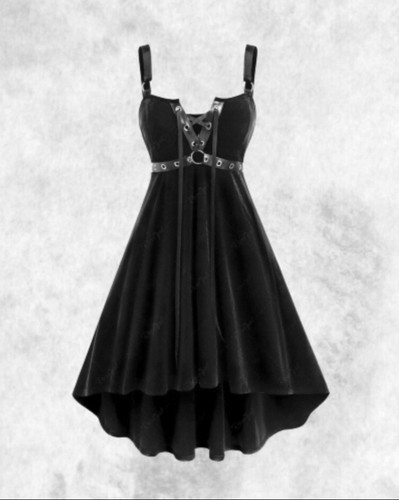 Neu gothic schwarz samt - neu,