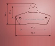 Kart Bremsbelag,Bremsbeläge