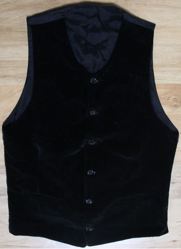 Unbranded black button vest - , /