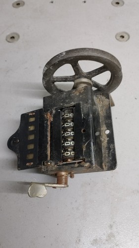Altes mechanisches zählwerk - mechanisches,
