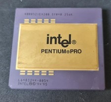 Intel cpu pentium - pentium, pro