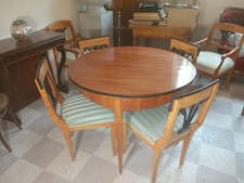 Biedermeier tisch rund - biedermeier,