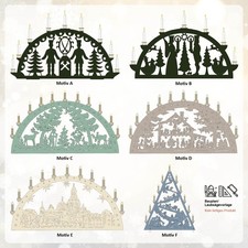 Vorlage XXL-Schwibbogen