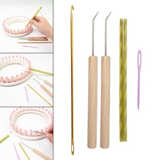 5-teiliges Rundstrick-Webstuhl-Haken-Set, Webstuhl für Anfänger,