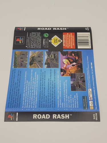 Nur rückcover road rash ps1 - rückcover,