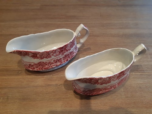 Wood sons sauciere rot 2 - &,