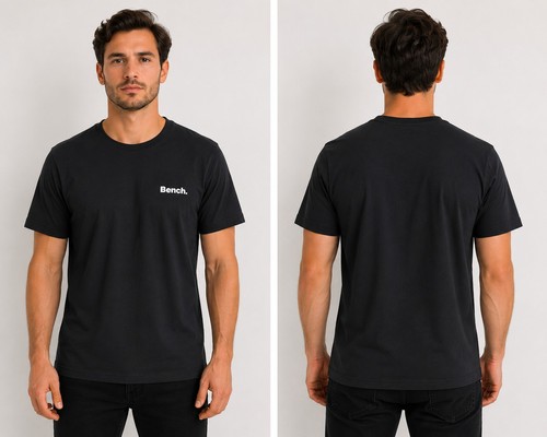 Bench herren shirt schwarz - herren, t-shirt
