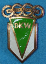 DKW Motorrad  Auto Union  Emblem Original aus den Fünfzigern Jahre