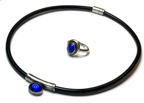 Set collier kette ring 925 - set,