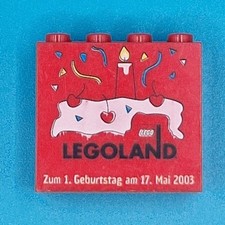 LEGO LEGOLAND Sammelstein  Zum 1. Geburtstag am 17. Mai 2003
