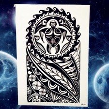 XXL Full Arm Temporäres Fake