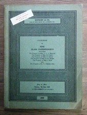Catalogue of Fine Glass