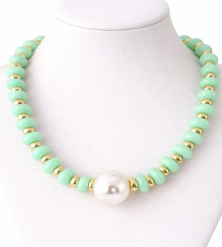 Statement kette damen mint - statement,