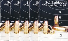 5x SCHIEßBUCH mit Fehlern
