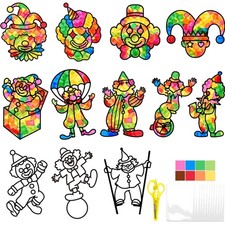 DIY Bastelset Kinder: 12 Clown