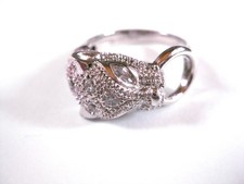 Ring Silber 925 Pantherkopf