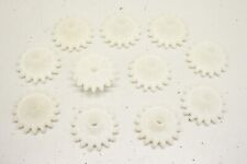 11x  53mm Zahnrad Stirnrad plastik Kunstoff 10