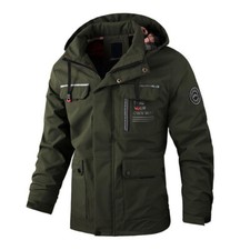 Parka Mit Kapuze Sportjacke