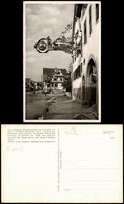 Ansichtskarte Weisweil LK Emmendingen Das berühmte Wirtshausschild 1938