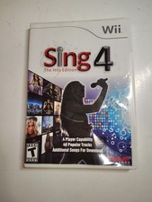 Sing 4-Wii with manual