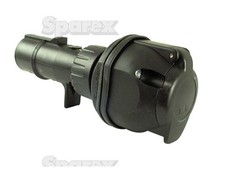 Adapter Spannungswandler, für 24 Volt 7 polig Steckdose auf 12 Volt 7 polig