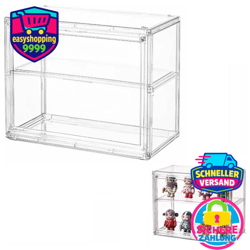 Vitrine acryl klein mit tür - vitrine,