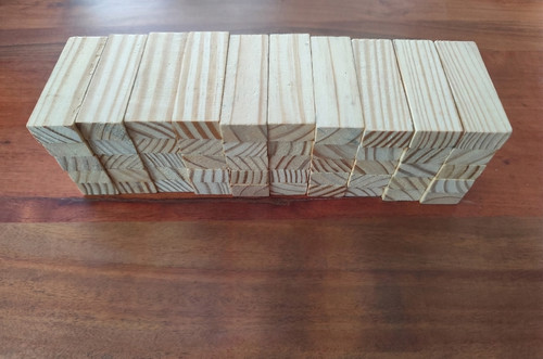 50x steine holz bausteine - 50x, holz-bausteine