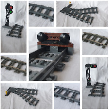 LEGO® RC Eisenbahn Schienen Prellbock TRAIN Weichen 2867 2865 7897 7898 GLEIS 9V