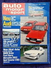 AMS 13/1984 VW Scirocco Honda CRX, Audi 80 Quattro, Mitsubishi Colt Turbo, Käfer