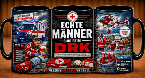 Echte männer sind beim drk - echte,