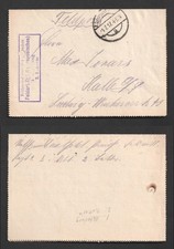 Germany Field Post Letter 1917