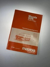 Mazda 626 Kombi Buch Schaltplan 3/92 Nr.5234-20-92C