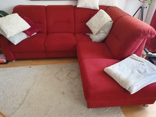 Bordeauxrote Couch Mit Schlaffunktion 