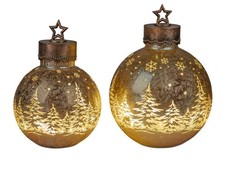 LED Deko Kugel 30cm frosty