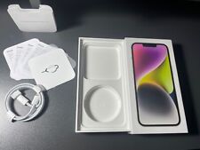 Original Apple iPhone  14 Starlight,  Verpackung 128GB Leerbox Karton
