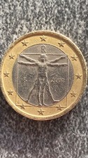 1 Euro Münze Italien 2002