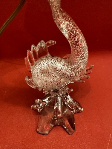 Tischlampe murano fisch - tischlampe,