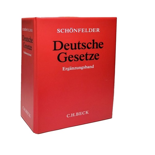 Schönfelder deutsche gesetze - deutsche,